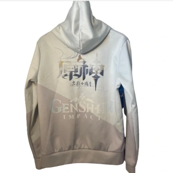 Game Genshin Impact Men Women Pullover Hoodies Sweater Coat Round Collar Top S - Picture 2 of 10